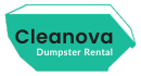 Cleanova dumpster rental logo